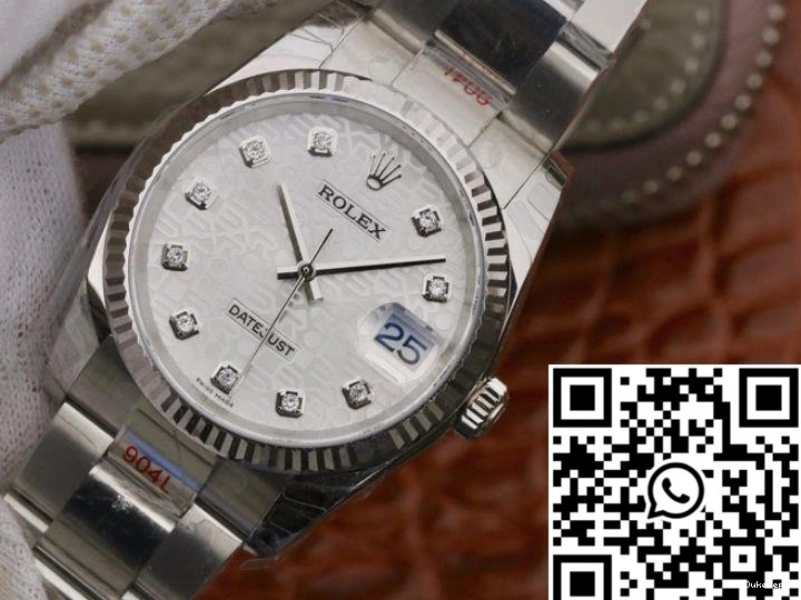 Factory Datejust Diamond-printed 36MM 116234 Dial AR Rolex 0215